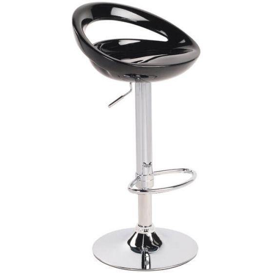 Swivel Bar Stool - Black